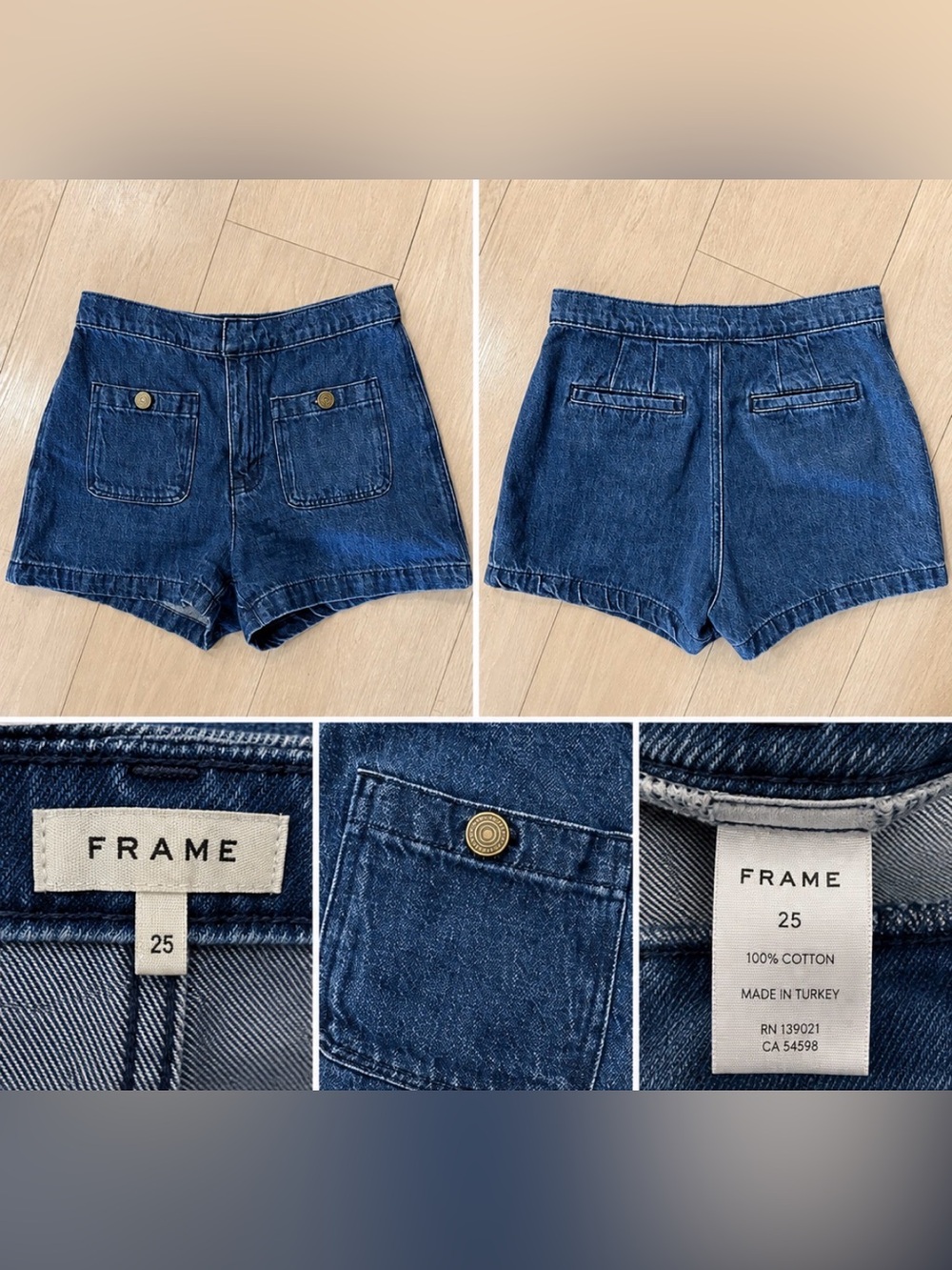 FRAME Denim Jean Shorts